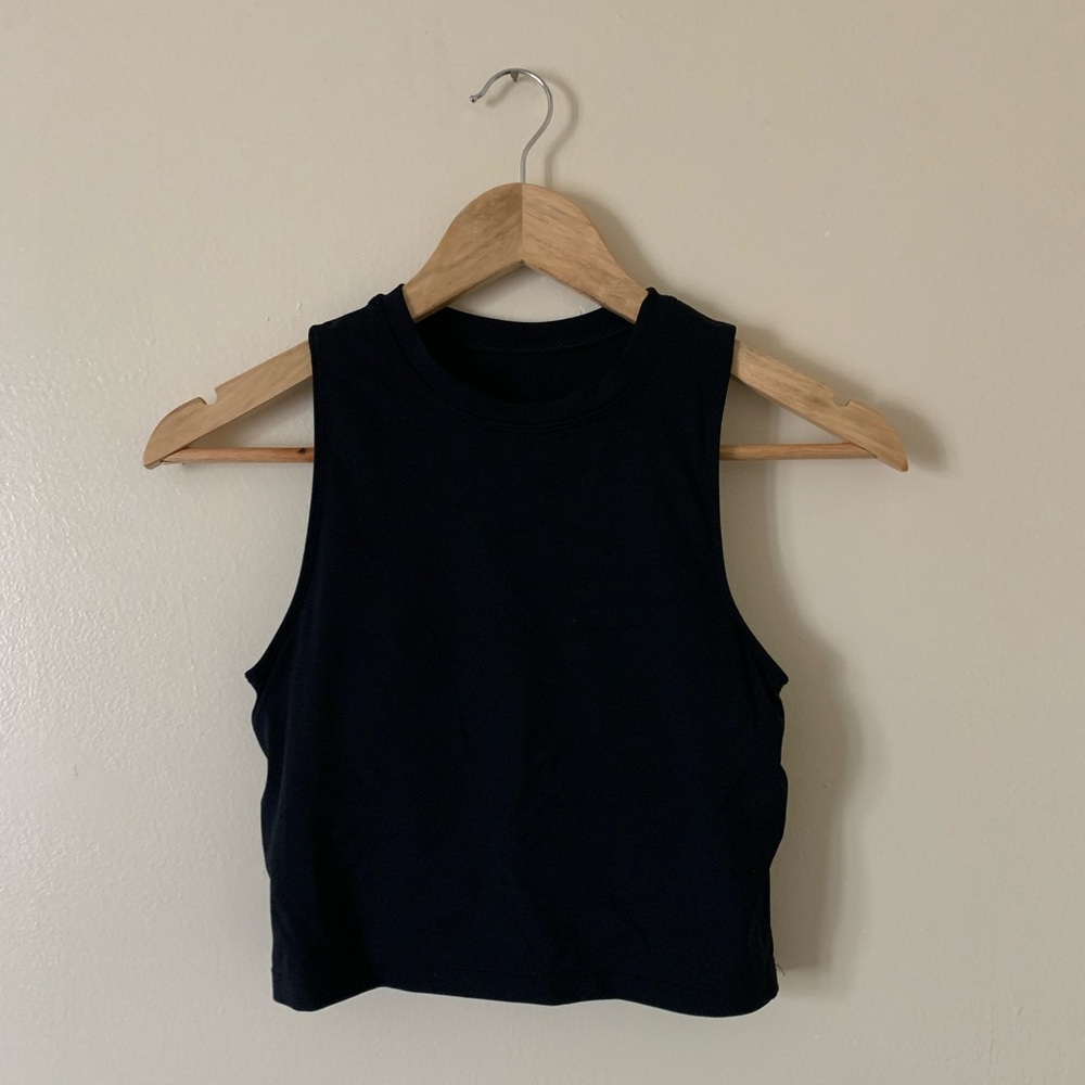 Amazon Black Crop Top Size Small